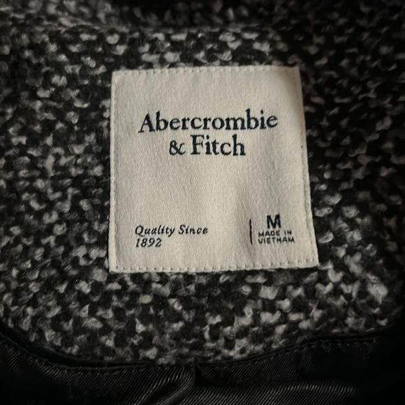 Abercrombie & Fitch Black and White Blazer - Picture 13 of 13